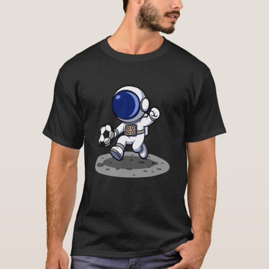 Astronaut Soccer Adventure T-shirt (Voorkant)