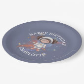 Astronaut Space Birthday Paper Bord (Gekanteld)
