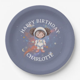 Astronaut Space Birthday Paper Bord