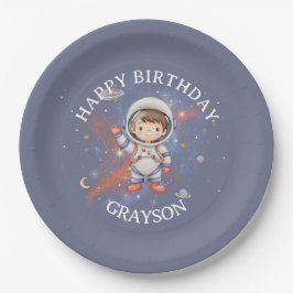 Astronaut Space Birthday Paper Bord
