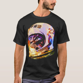 Astronaut Space Cat (Deep Galaxy-versie) T-shirt