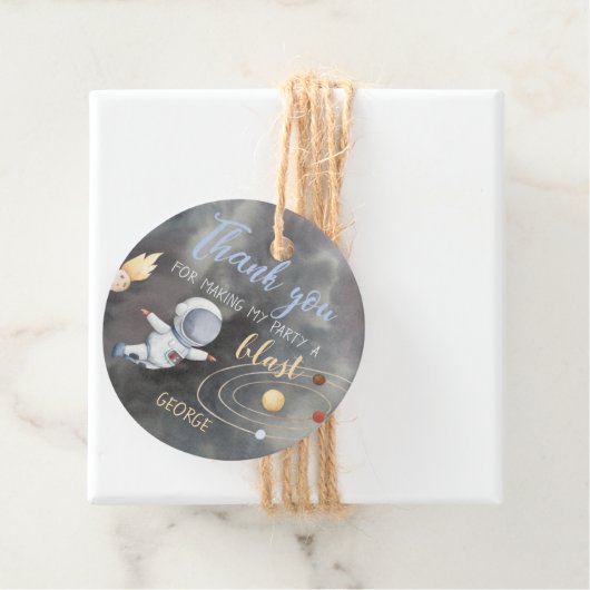 Astronaut Space Dank u Label (In situ)