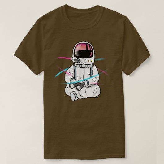 Astronaut Space Explorer T-Shirt (Design devant)