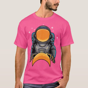 Astronaut Spaceman Funny Space Astronomy Vrouwen M T-shirt