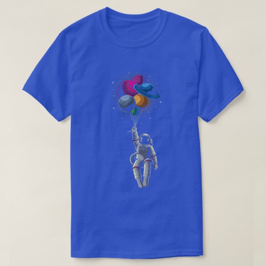 Astronaut Spaceman Planets Space Solar System Astr T-shirt (Design voorkant)