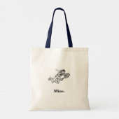 Astronaut Spaceman Tennis Player Double Sided Tote Bag (Achterkant)