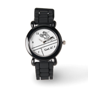 Astronaut Spaceman Tennis Player Wrist Watch Horloge