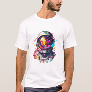 Astronaut Spaceman World Space Discovery-avontuur T-shirt