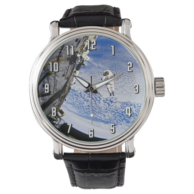 Astronaut Spacewalk Horloge (Voorkant)