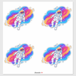 Astronaut Sticker