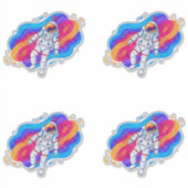 Astronaut Sticker (Voorkant)