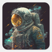 Astronaut Stickers (Voorkant)