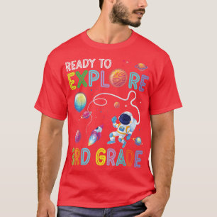 Astronaut student terug naar school klaar voor ond t-shirt