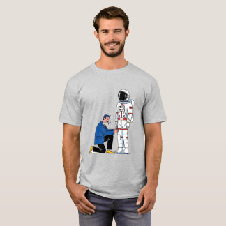 Astronaut Suit Tailor Minimalist Unisex T-shirt