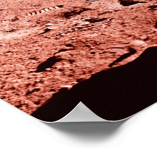 Astronaut sur Mars - Poster (Coin)