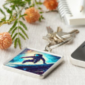 ASTRONAUT SURFING THE MILKY WAY SLEUTELHANGER (Zijkant)