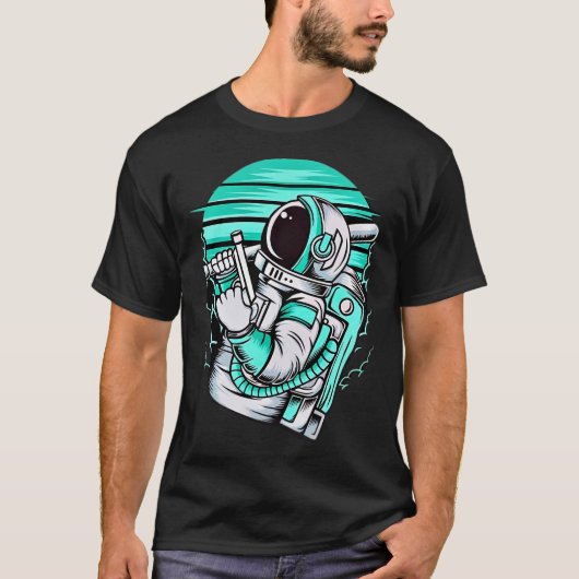 Astronaut T-shirt (Voorkant)