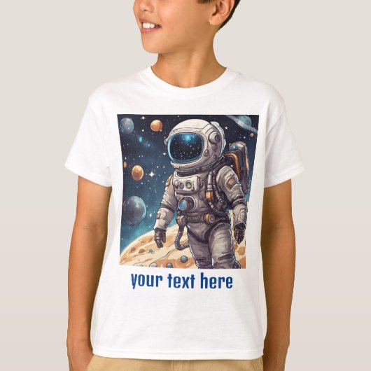 Astronaut, t-shirt (Voorkant)