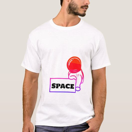 astronaut t-shirt (Voorkant)