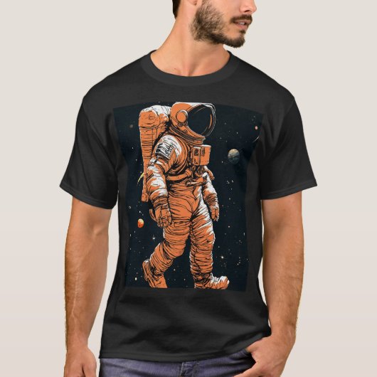 Astronaut T-Shirt (Voorkant)