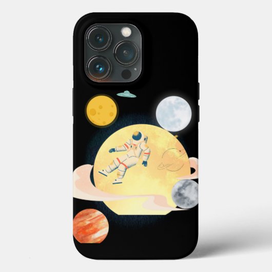 Astronaut telefoon Case-Mate iPhone case (Achterkant)