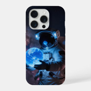 Astronaut telefoonhoesje iPhone 15 pro hoesje