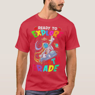 Astronaut Terug naar School shirt klaar voor onder