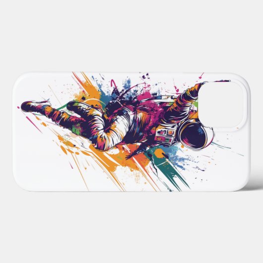 Astronaut_test Case-Mate iPhone Case (Achterkant (horizontaal))