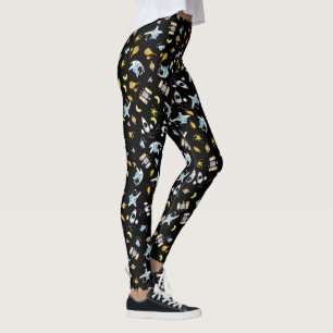 Astronaut thema ruimte leggings
