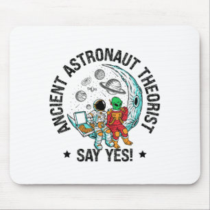Astronaut Theorist Zeg Ja Ruimte UFO Buitenaards Muismat