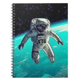 ASTRONAUT UNTETHERED NOTITIEBOEK