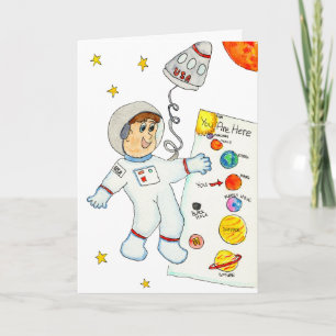 Astronaut - Verhuisdag - We zijn verhuisd! Kaart