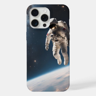 Astronaut verloren in ruimte iPhone 15 Pro Max hoe Hoesje