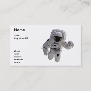 Astronaut Visitekaartje
