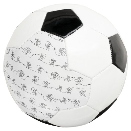 Astronaut Voetbal (Drie kwart)