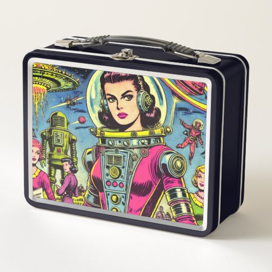 Astronaut vrouw  Sci-Fi Comics (Voorkant)