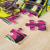 Astronaut vrouw  Sci-Fi Comics Legpuzzel (Zijkant)