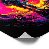 Astronaut Walking In Galaxy Outer Space Explorer S Poster (Hoek)