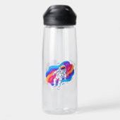Astronaut Waterfles (Achterkant)