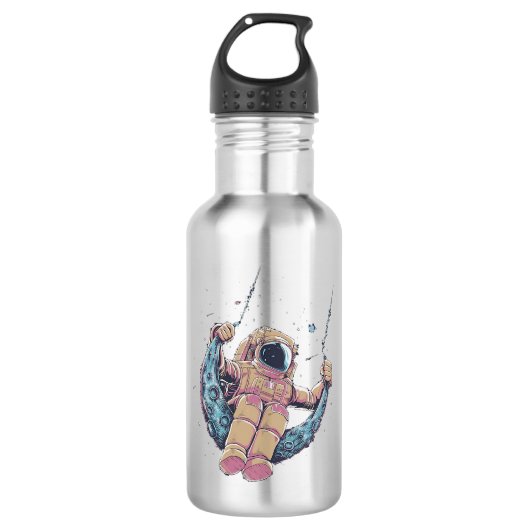 Astronaut Waterfles (Voorkant)
