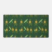 Astronaute à l'ananas tropical avec des épées lumi (Recto)