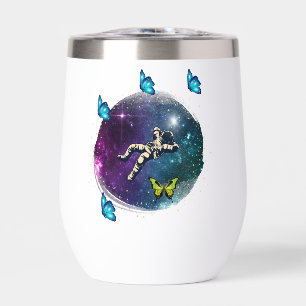 astronaute à papillon