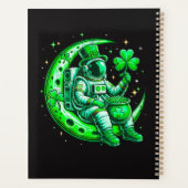 Astronaute dans l'espace lunaire Saint Patrick's D (Dos)