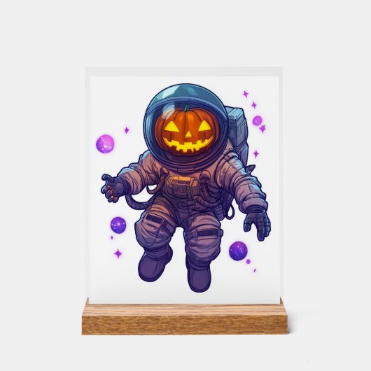 Astronaute de citrouille (Recto)