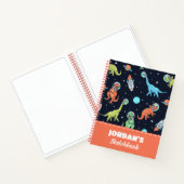 Astronaute de Dinosaure pour enfants | Livre de cr (Intérieur)