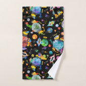 Astronaute de la construction de Dinosaur (Serviette à main)