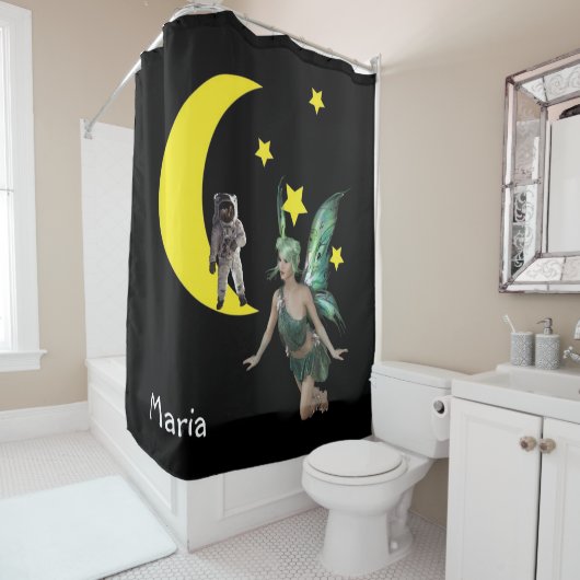 Astronaute du rideau de douche (En situation)