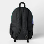 Astronaute du surf | Sac à dos stocké (Verso)
