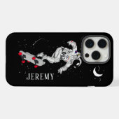 Astronaute en skateboard (Verso Horizontal)