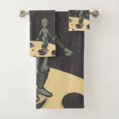 Astronaute et extraterrestre (En situation)